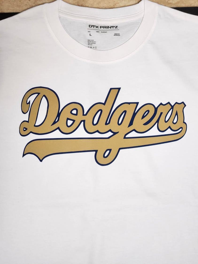 Gold and Blue Dodger Shirt