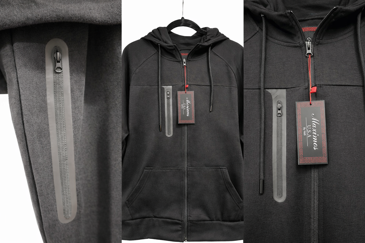 Maximos U.S.A. Premium Fitted Hoodie & Pants Set – Everyday Wear