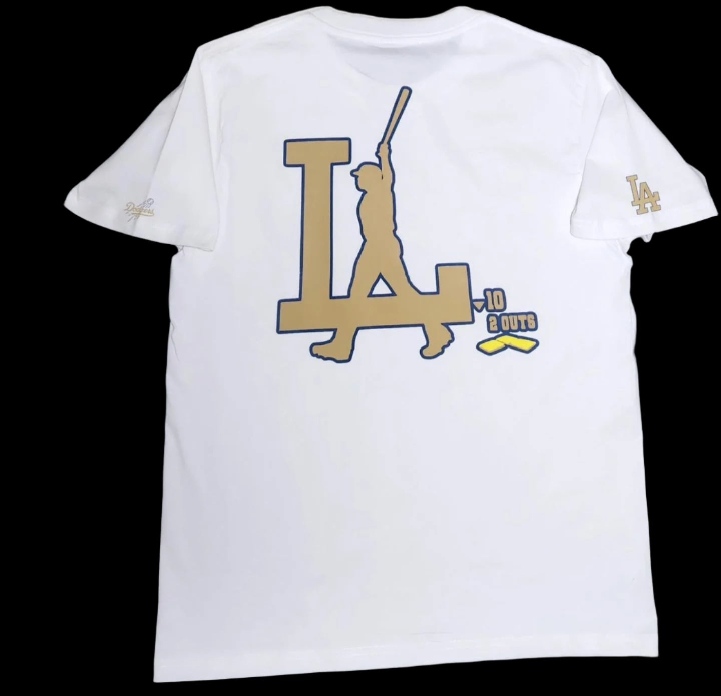 Gold and Blue Dodger shirt - Freddie Freeman