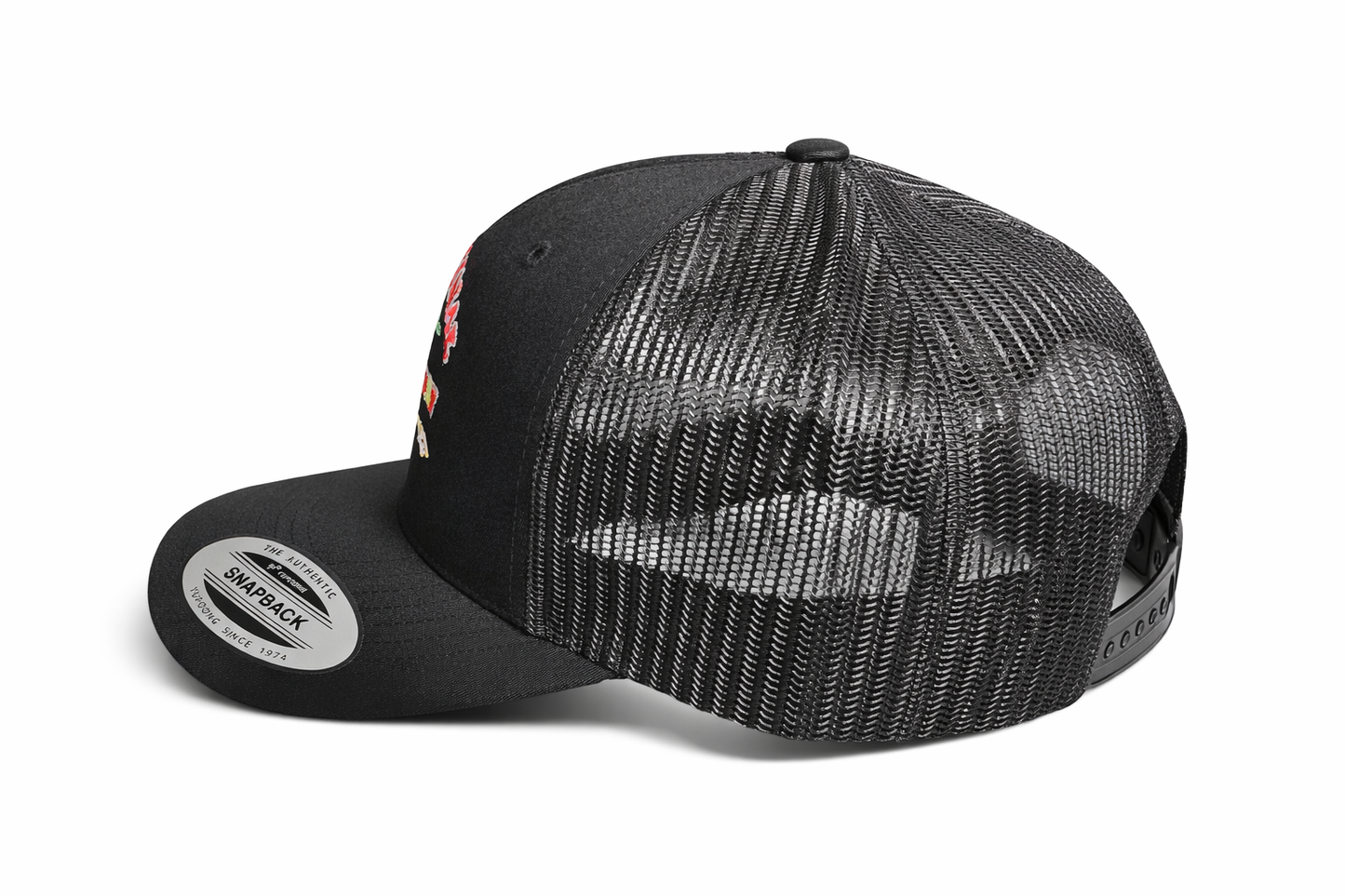 Gorra Snapback Malla Negra Premium – La Original Banda El Limón