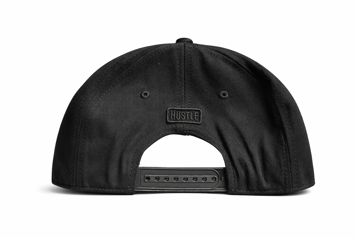 Top Level Hustle Teddy Snapback – Black