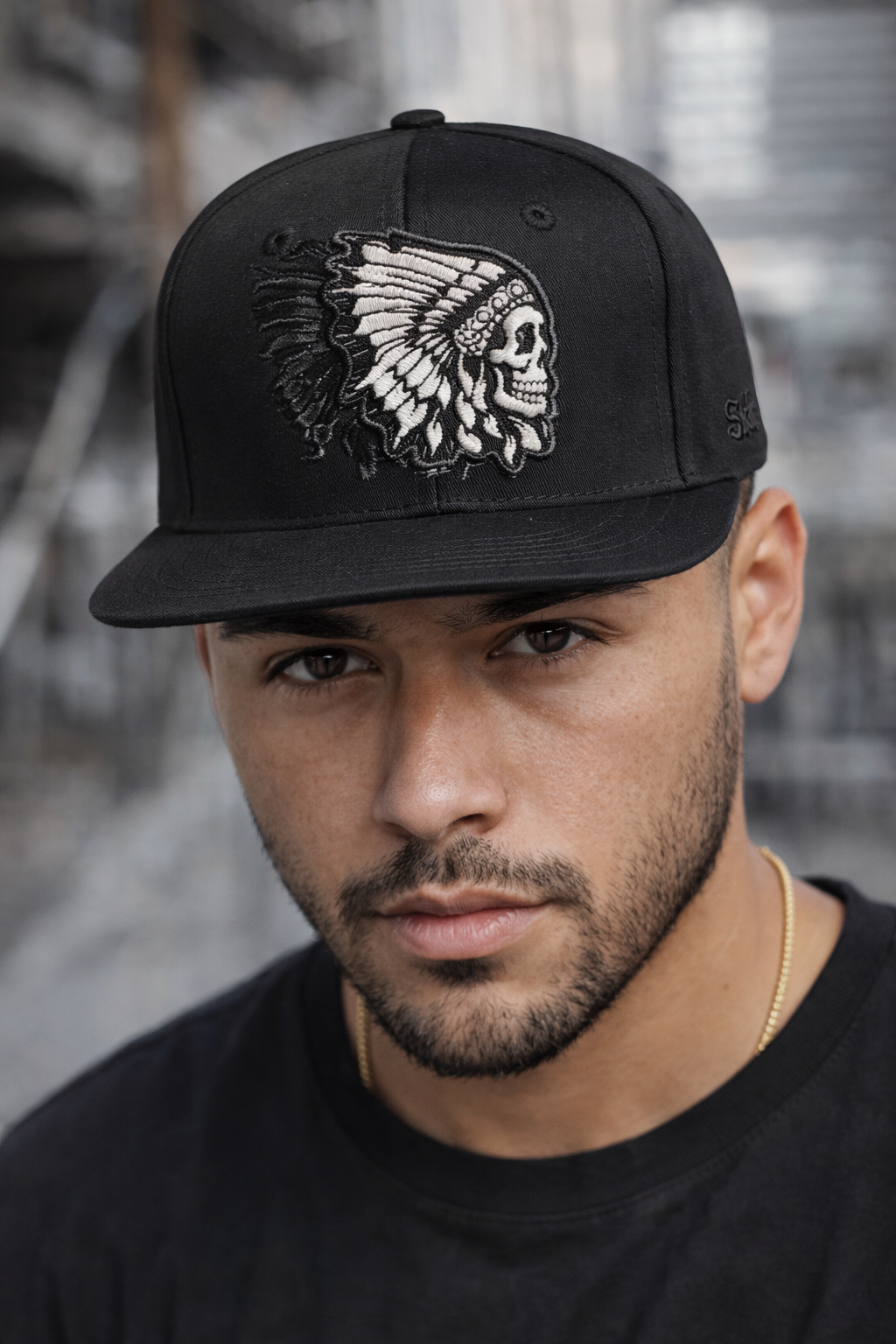 Bold Skull Chief Snapback – Edgy Style Meets Premium Craft.