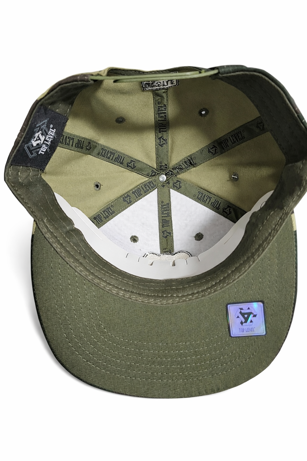 Camo Teddy Contrast Snapback