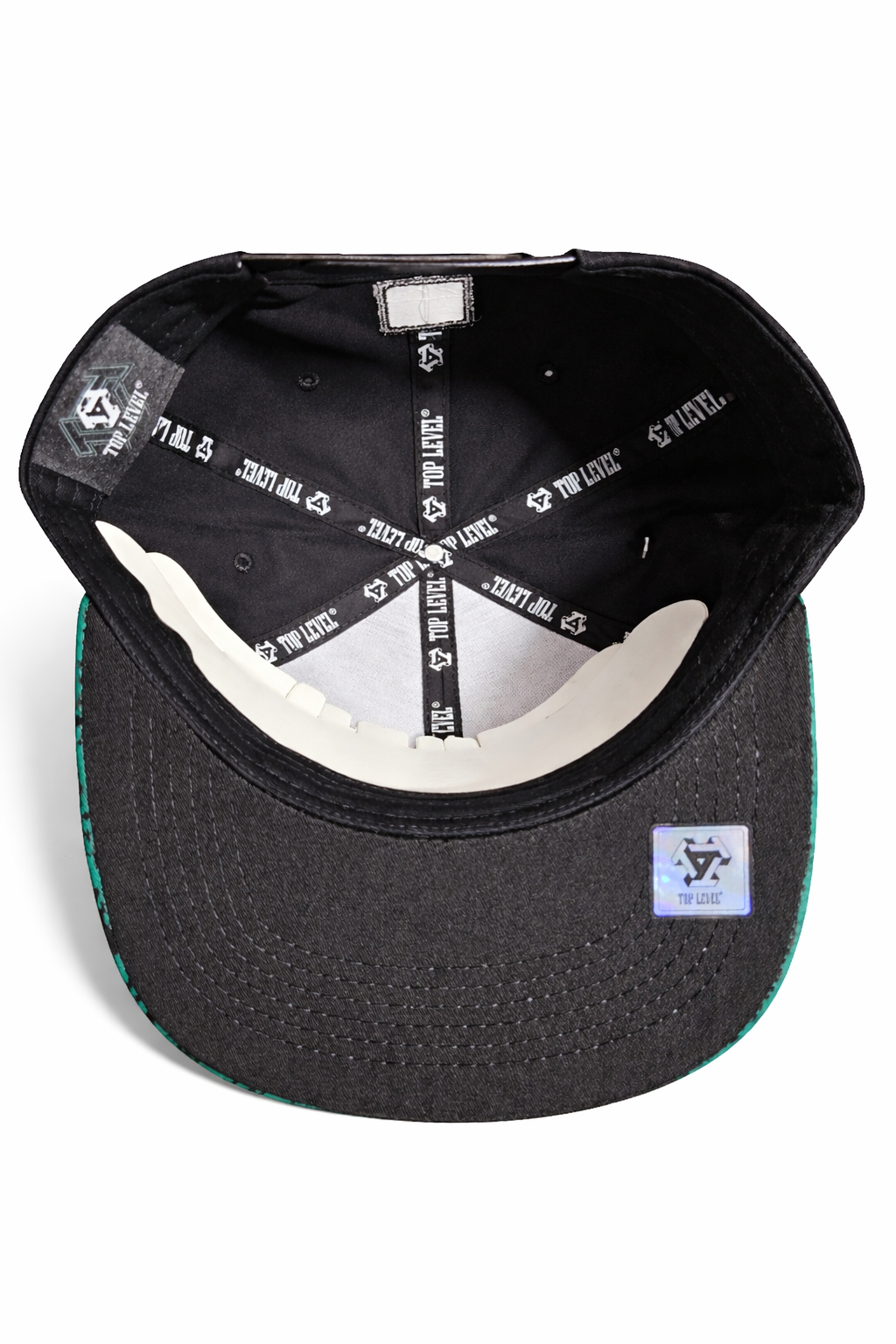 Gorra Snapback Herencia México – Negra con Visera Verde | Bordado Premium