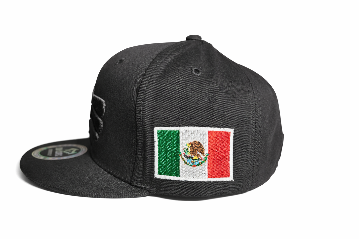 Gorra Snapback Negra Águila – Edición México | Bordado Premium